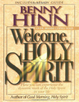 Welcome Holy Spirit - Benny hinn.pdf